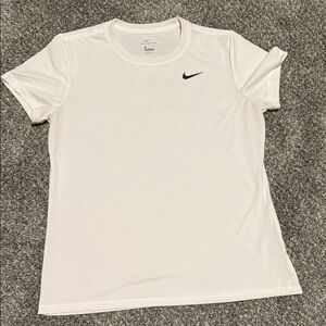 Nike Women's White Dri-FIT Crewneck Tee